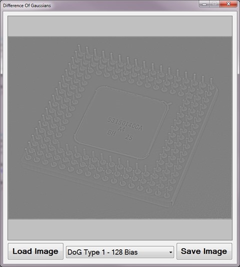 Difference Of Gaussians Sample Application