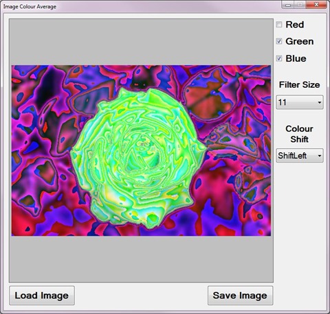 Image Colour Average Sample Application 