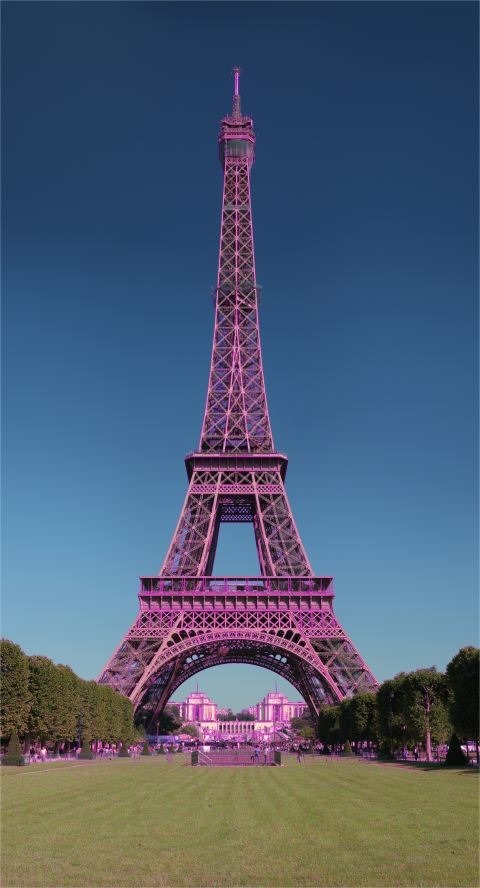 Boolean Edge Detection Threshold 50 Sharpen Red Blue