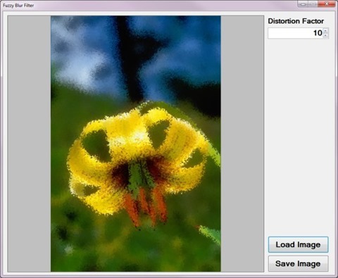 ImageDistortionBlur_SampleApplication